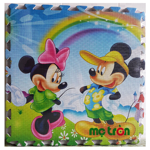 thảm xốp ghép hình cho bé chuột mickey